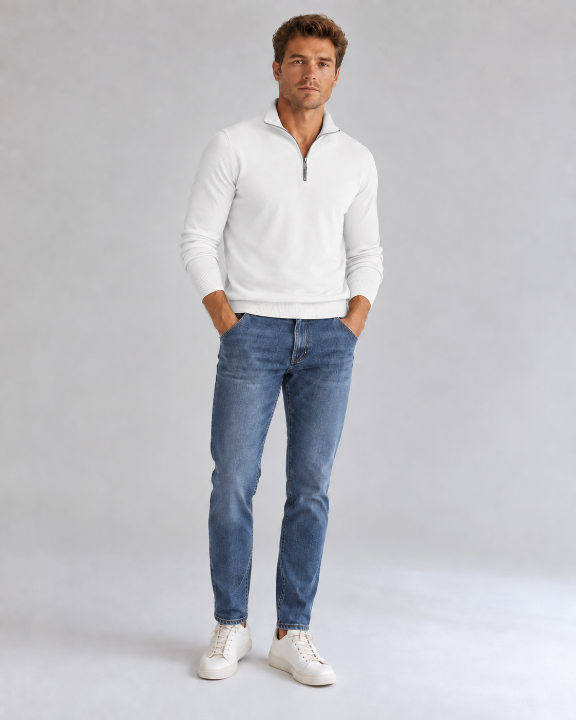 Pull Zippé Louis