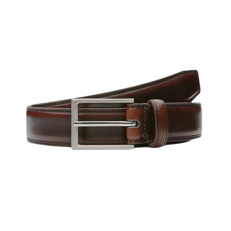 Ceinture pour Hommes en Cuir de Vachette à Boucle Ardillon