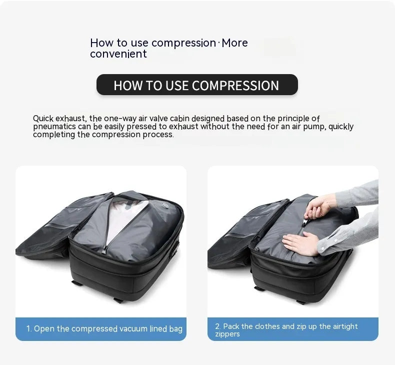 Sac de compression sous vide grande capacité